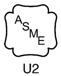 ASME U2 logo.